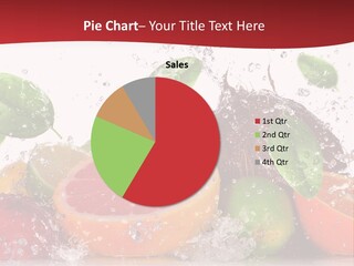 Nutritious Fitness Lime PowerPoint Template