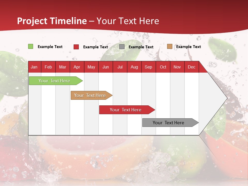 Nutritious Fitness Lime PowerPoint Template