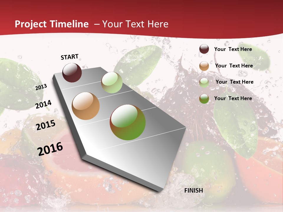 Nutritious Fitness Lime PowerPoint Template