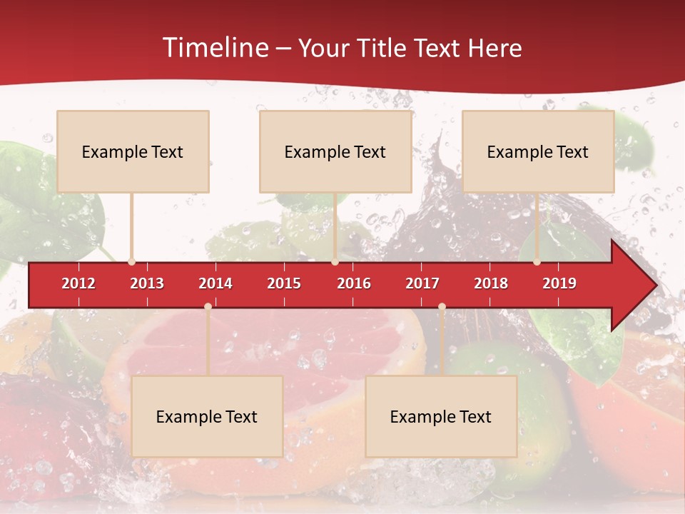 Nutritious Fitness Lime PowerPoint Template