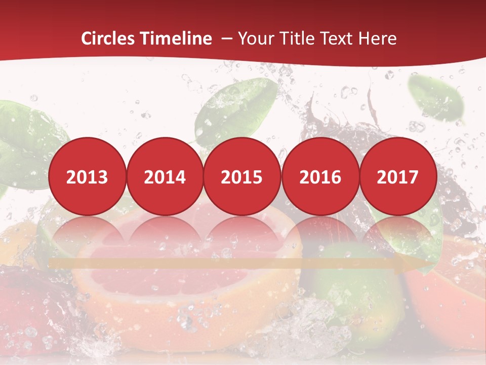 Nutritious Fitness Lime PowerPoint Template