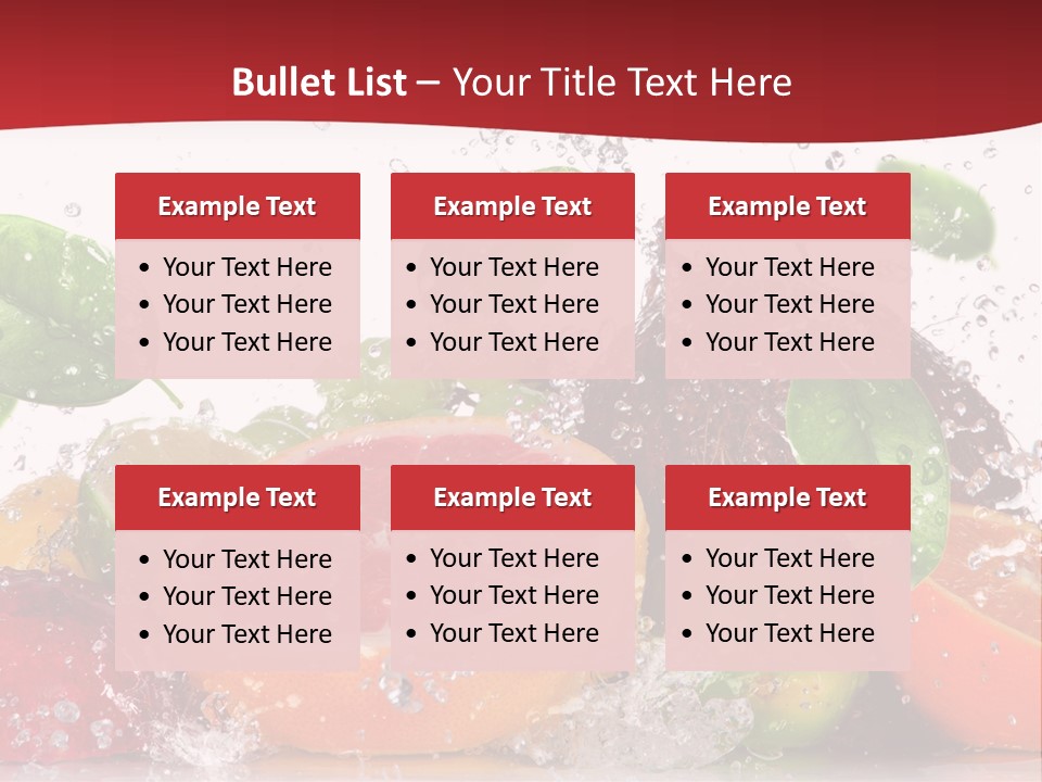 Nutritious Fitness Lime PowerPoint Template