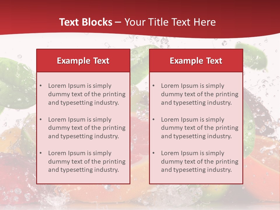 Nutritious Fitness Lime PowerPoint Template