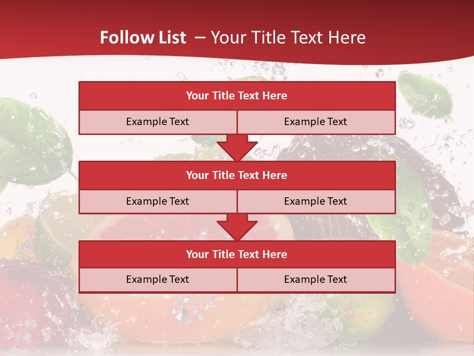 Nutritious Fitness Lime PowerPoint Template