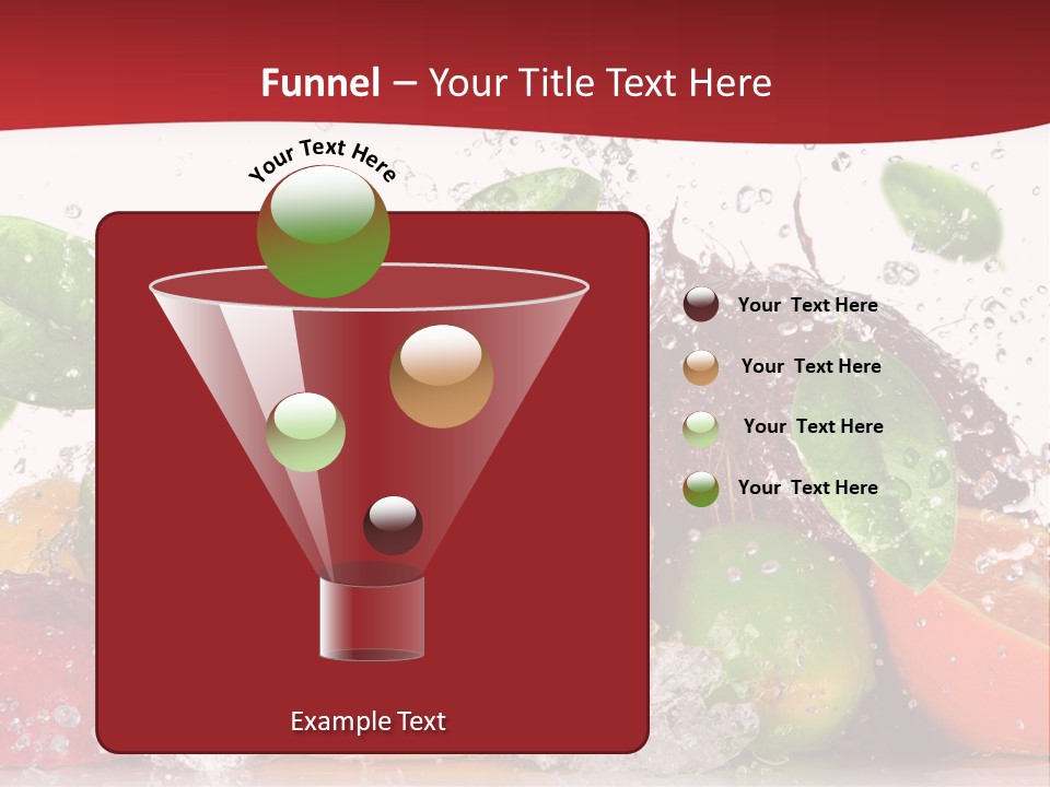 Nutritious Fitness Lime PowerPoint Template