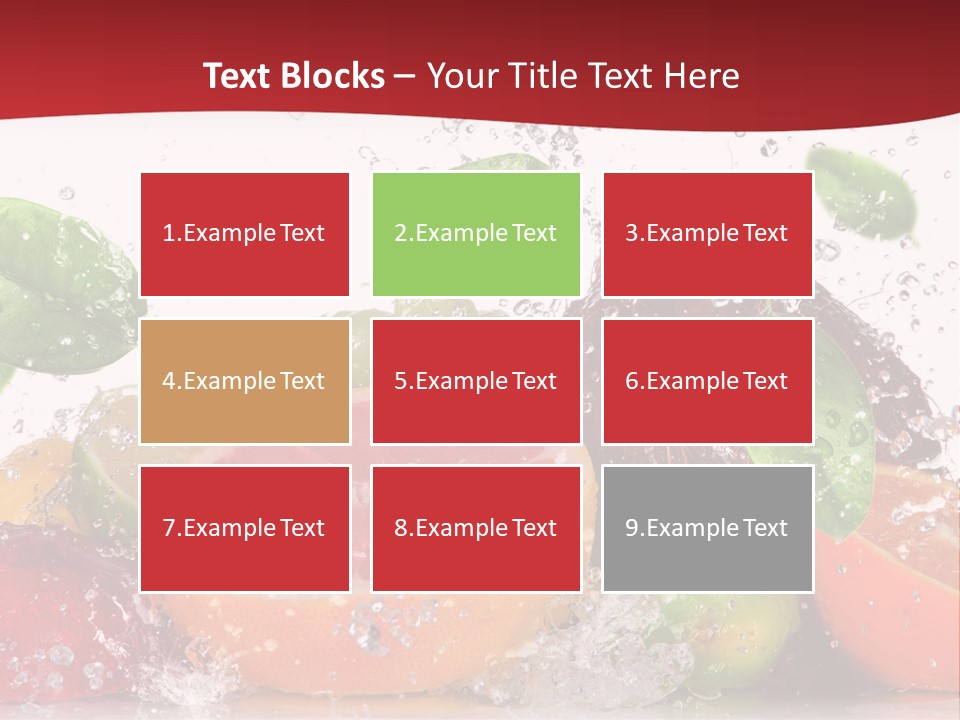 Nutritious Fitness Lime PowerPoint Template