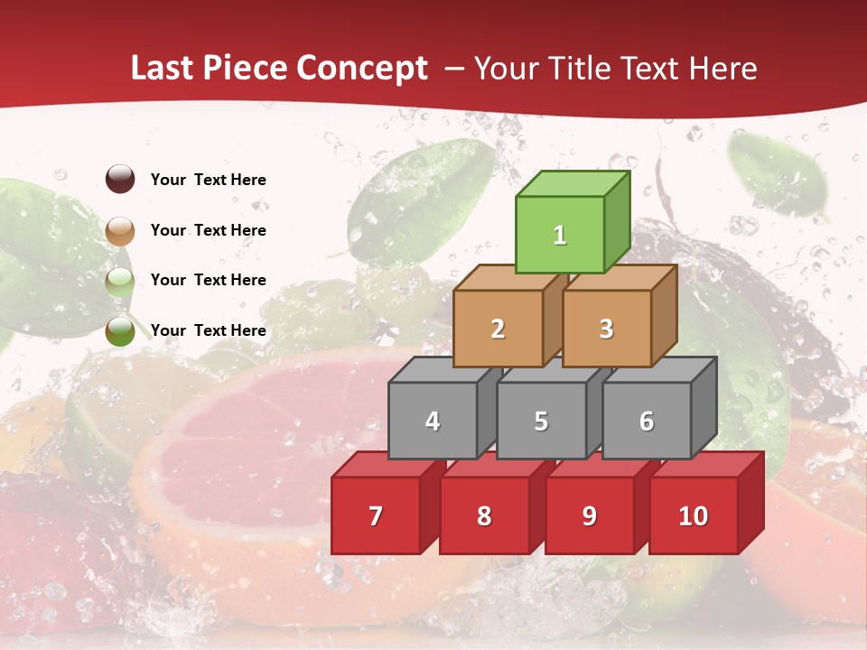 Nutritious Fitness Lime PowerPoint Template