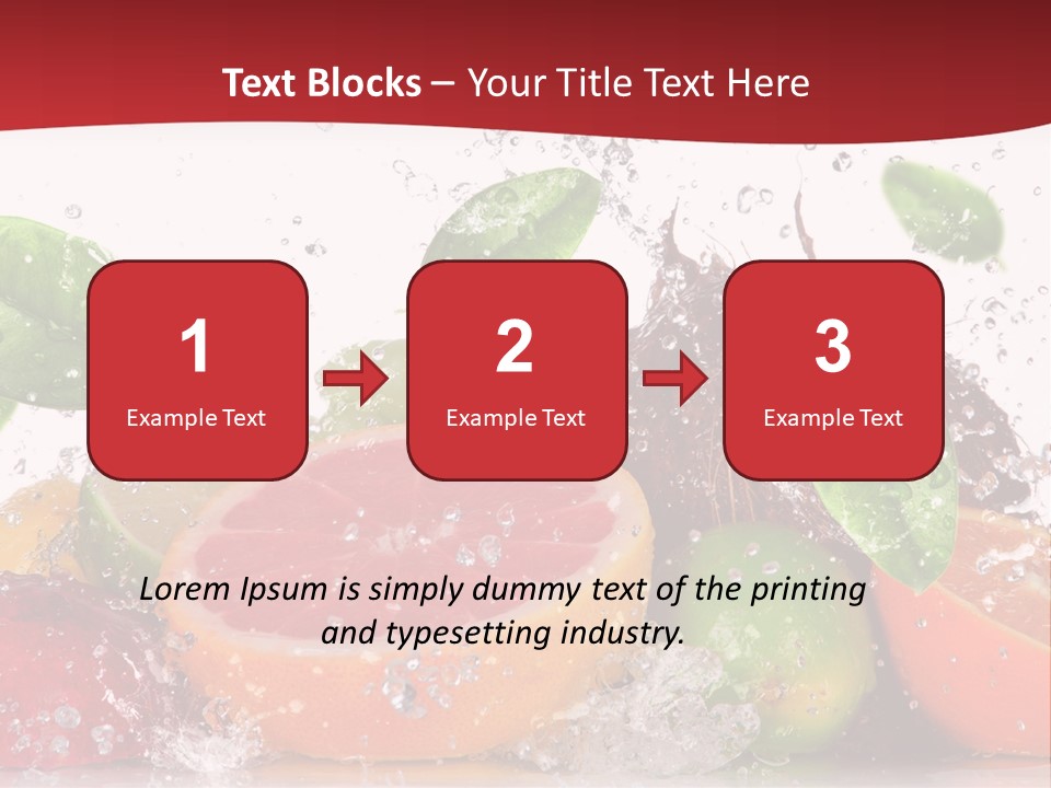 Nutritious Fitness Lime PowerPoint Template