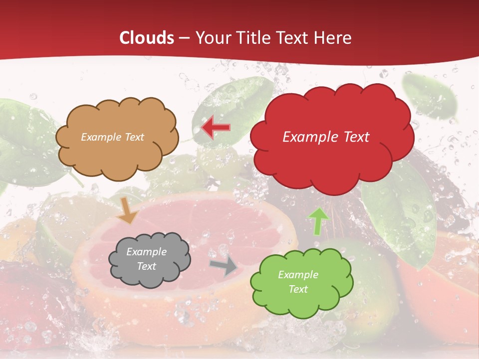 Nutritious Fitness Lime PowerPoint Template