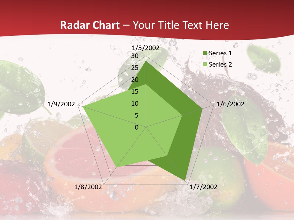 Nutritious Fitness Lime PowerPoint Template