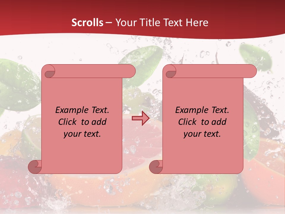 Nutritious Fitness Lime PowerPoint Template