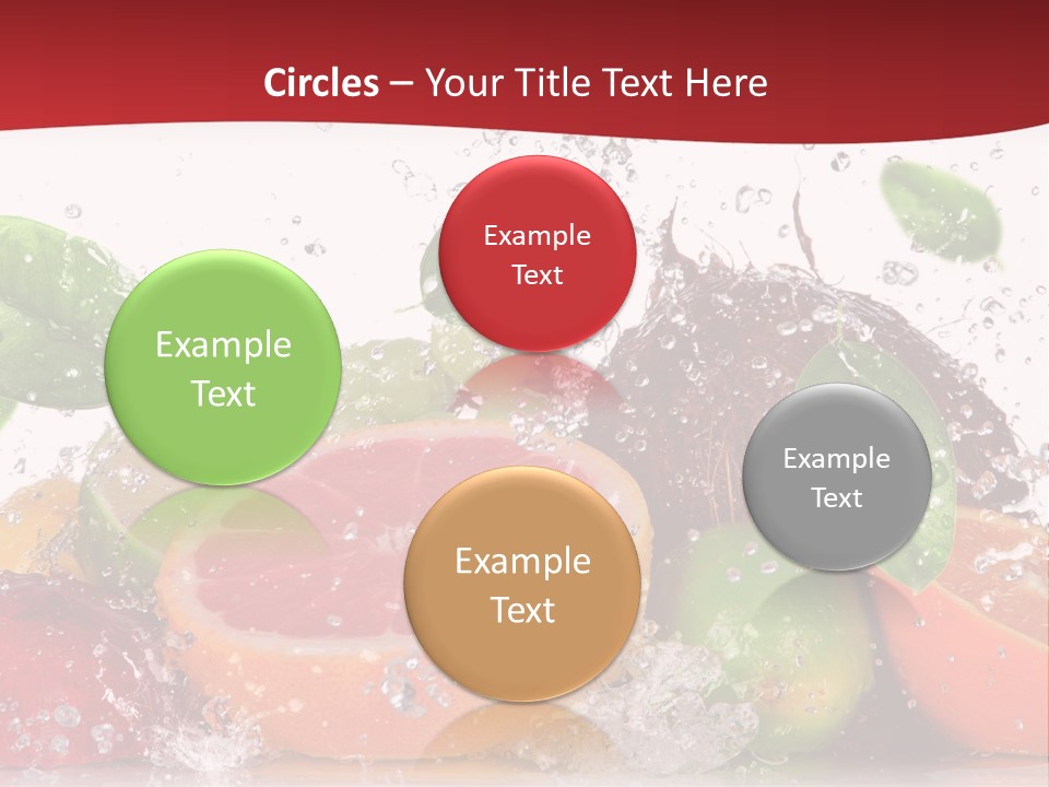 Nutritious Fitness Lime PowerPoint Template