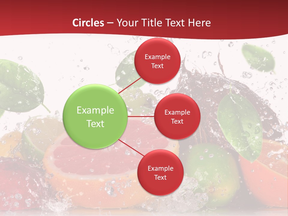 Nutritious Fitness Lime PowerPoint Template