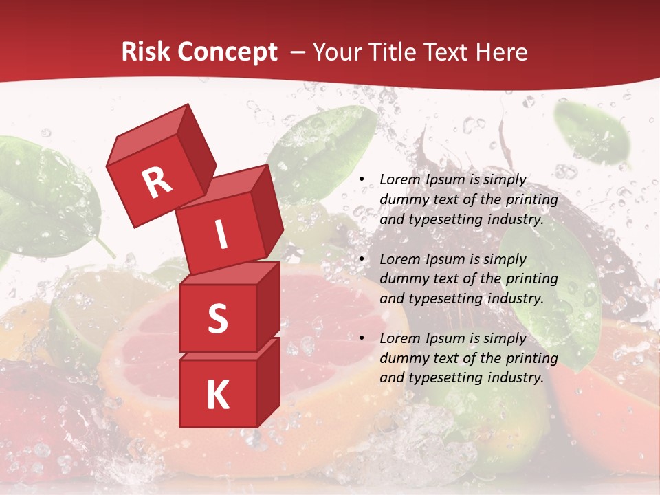 Nutritious Fitness Lime PowerPoint Template