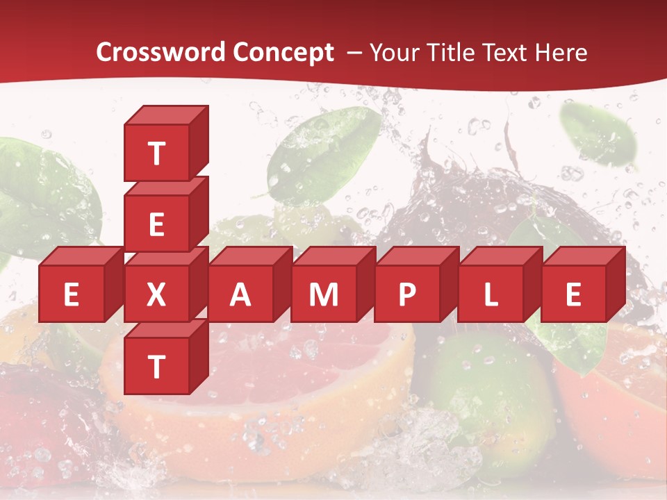 Nutritious Fitness Lime PowerPoint Template