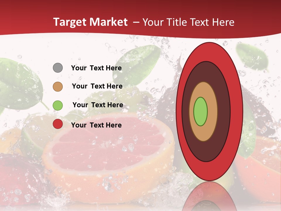 Nutritious Fitness Lime PowerPoint Template