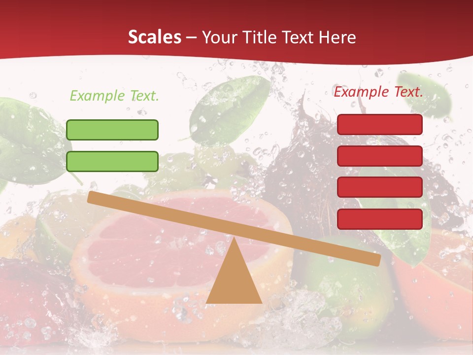 Nutritious Fitness Lime PowerPoint Template