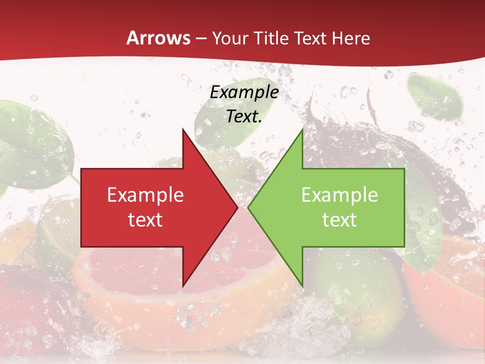 Nutritious Fitness Lime PowerPoint Template