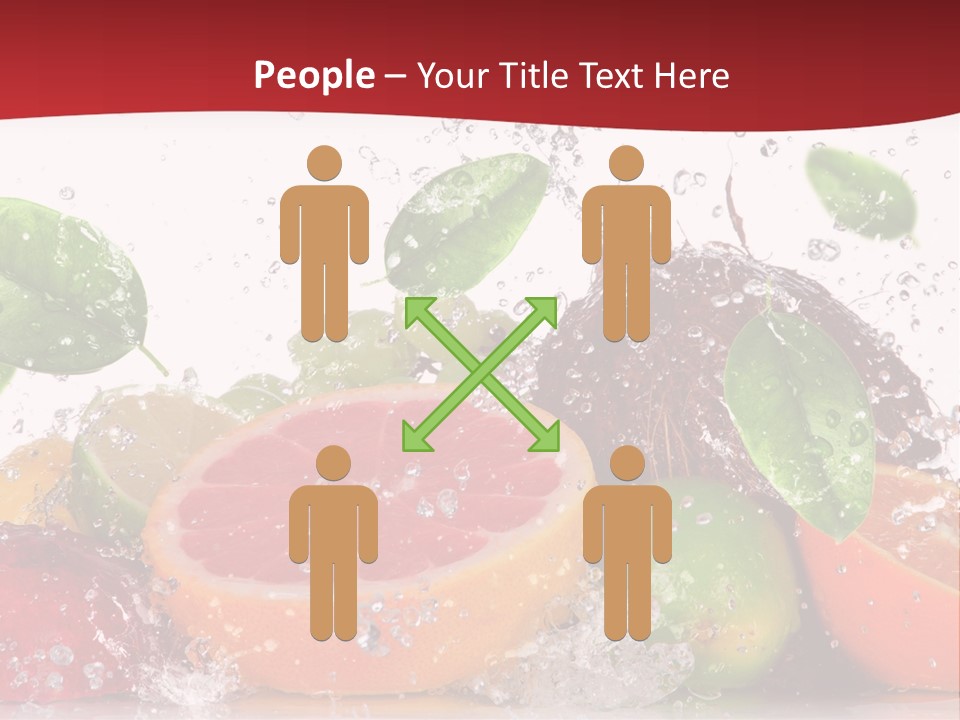 Nutritious Fitness Lime PowerPoint Template