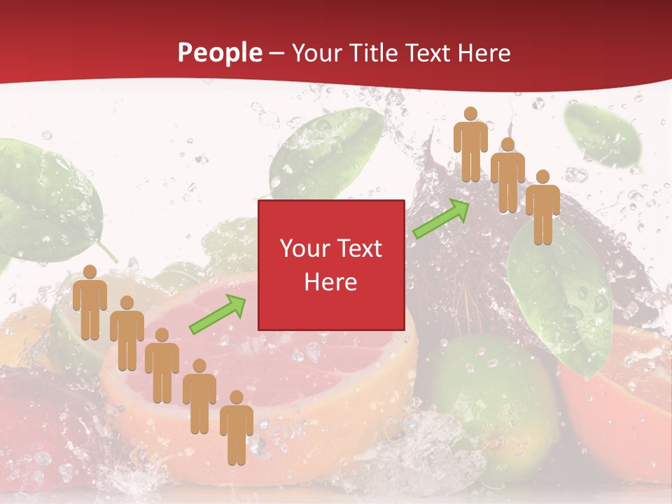 Nutritious Fitness Lime PowerPoint Template