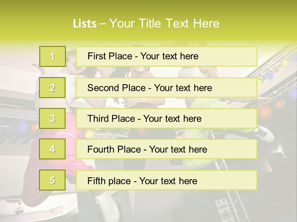Fit Leisure Training PowerPoint Template
