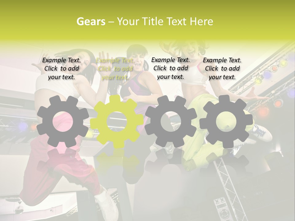 Fit Leisure Training PowerPoint Template