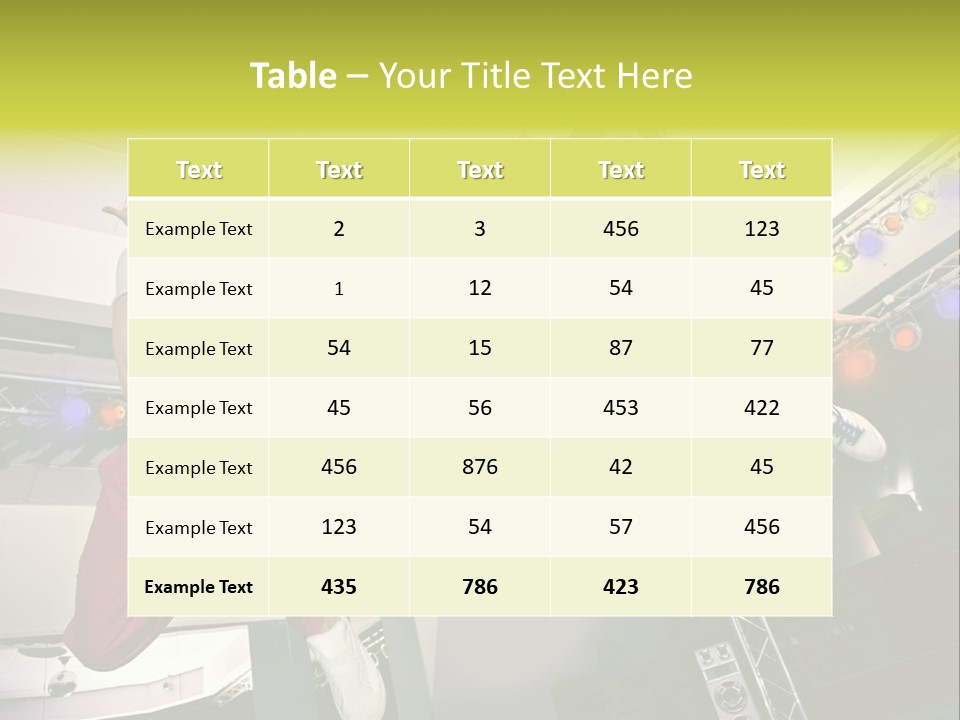 Fit Leisure Training PowerPoint Template