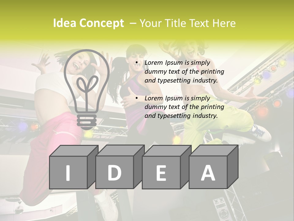 Fit Leisure Training PowerPoint Template