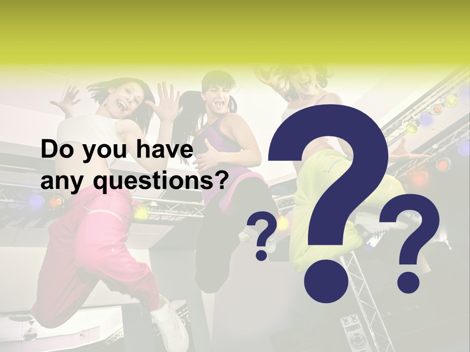 Fit Leisure Training PowerPoint Template