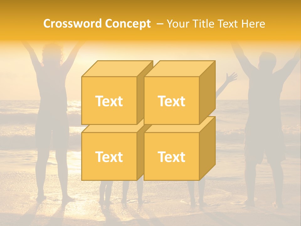 Freedom Happy Father PowerPoint Template