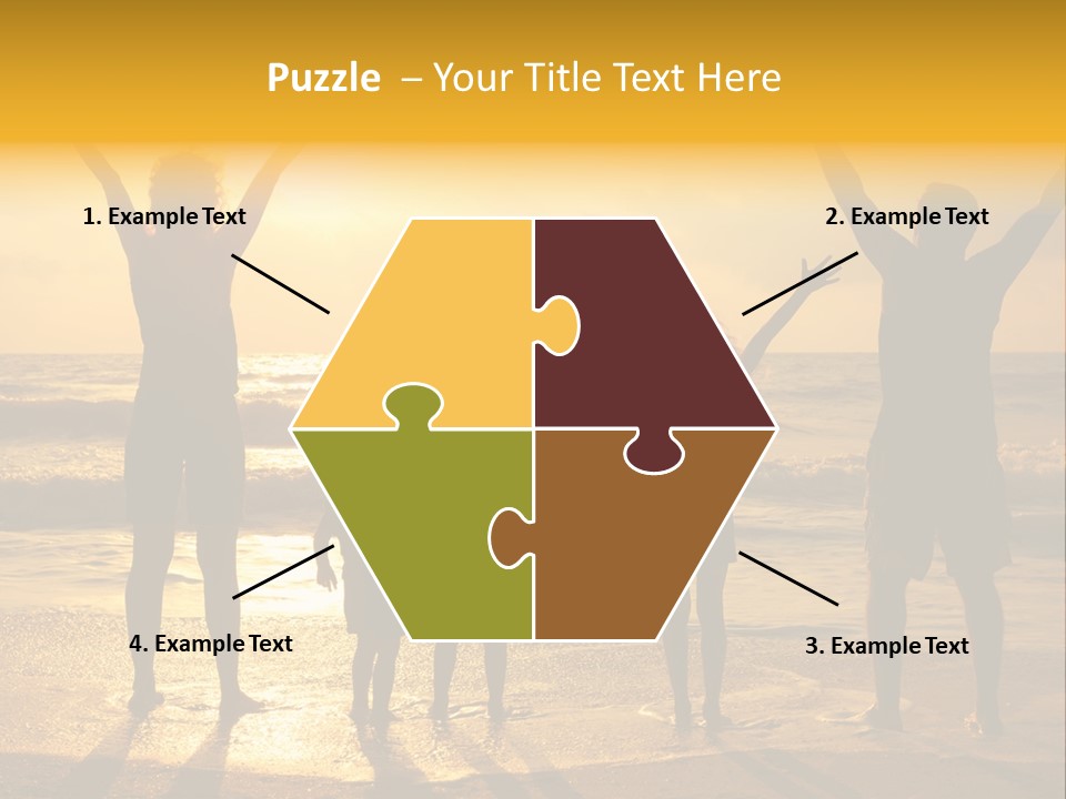 Freedom Happy Father PowerPoint Template