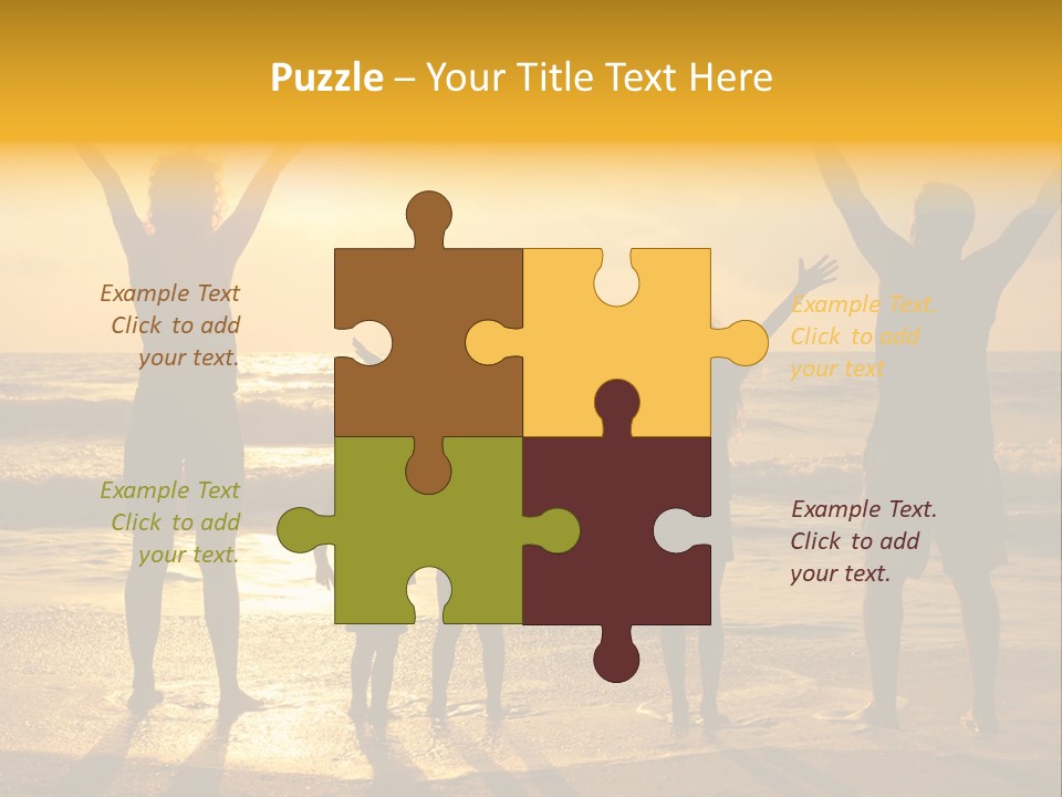 Freedom Happy Father PowerPoint Template