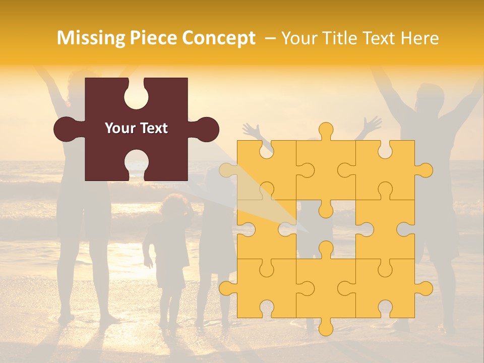 Freedom Happy Father PowerPoint Template