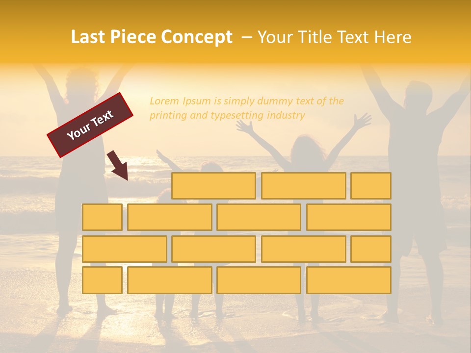 Freedom Happy Father PowerPoint Template