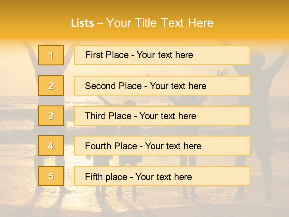 Freedom Happy Father PowerPoint Template