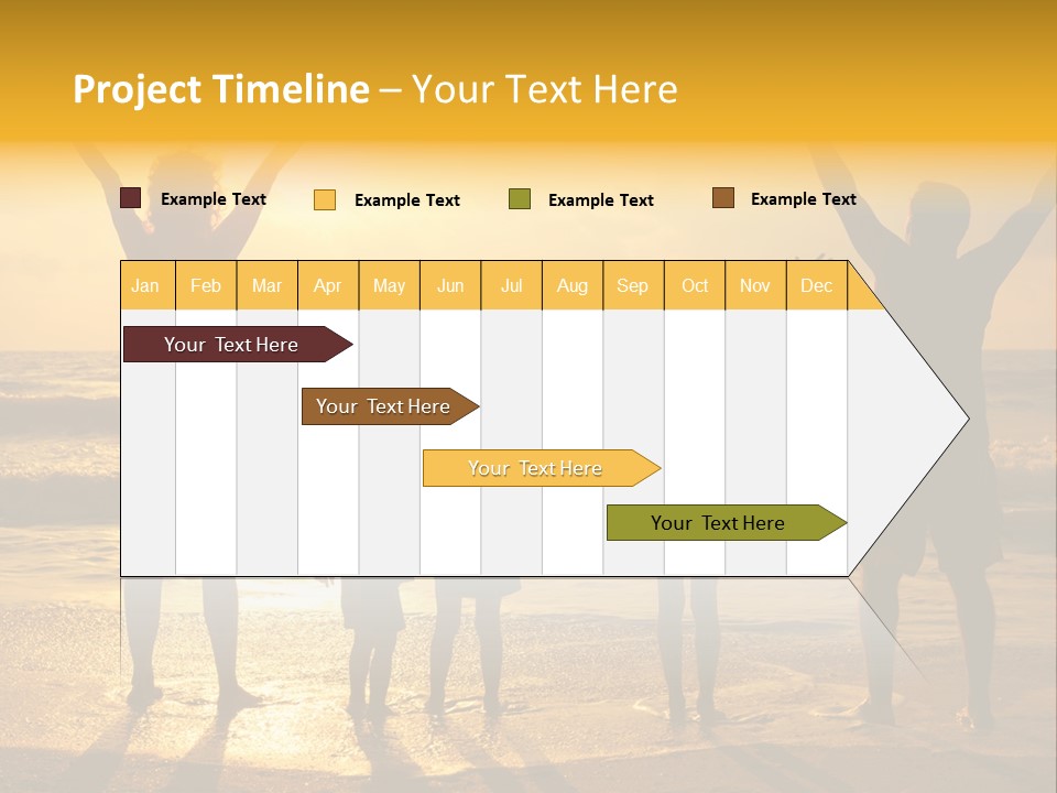 Freedom Happy Father PowerPoint Template
