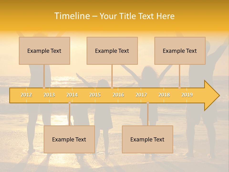 Freedom Happy Father PowerPoint Template