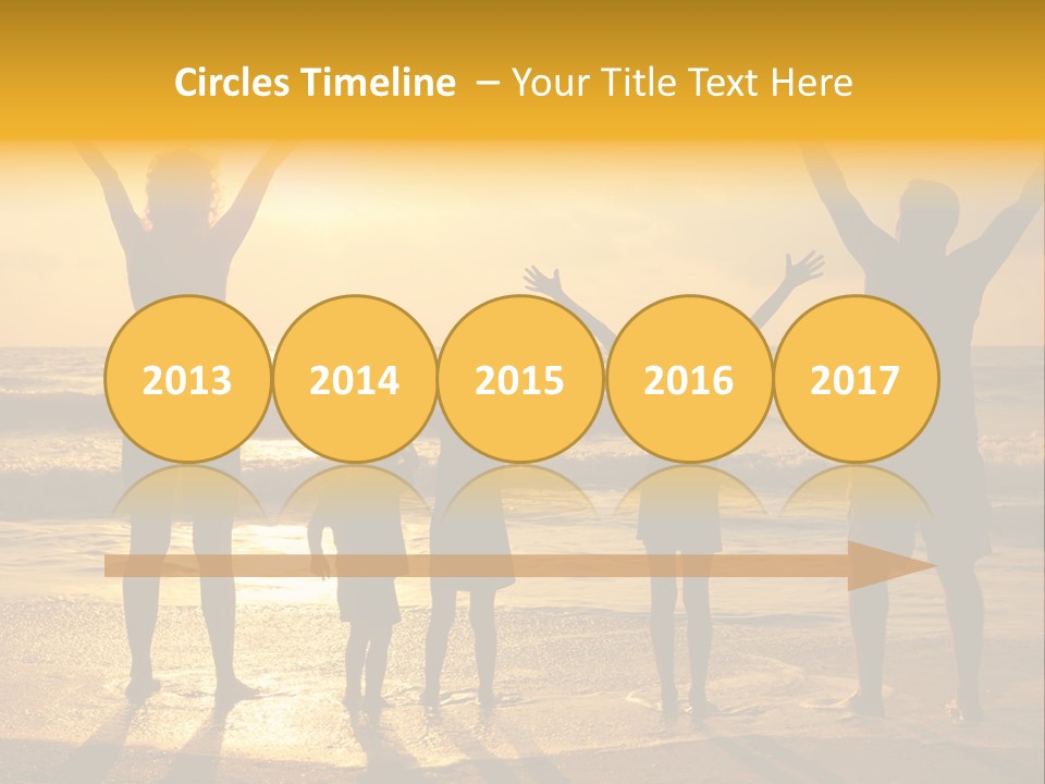 Freedom Happy Father PowerPoint Template