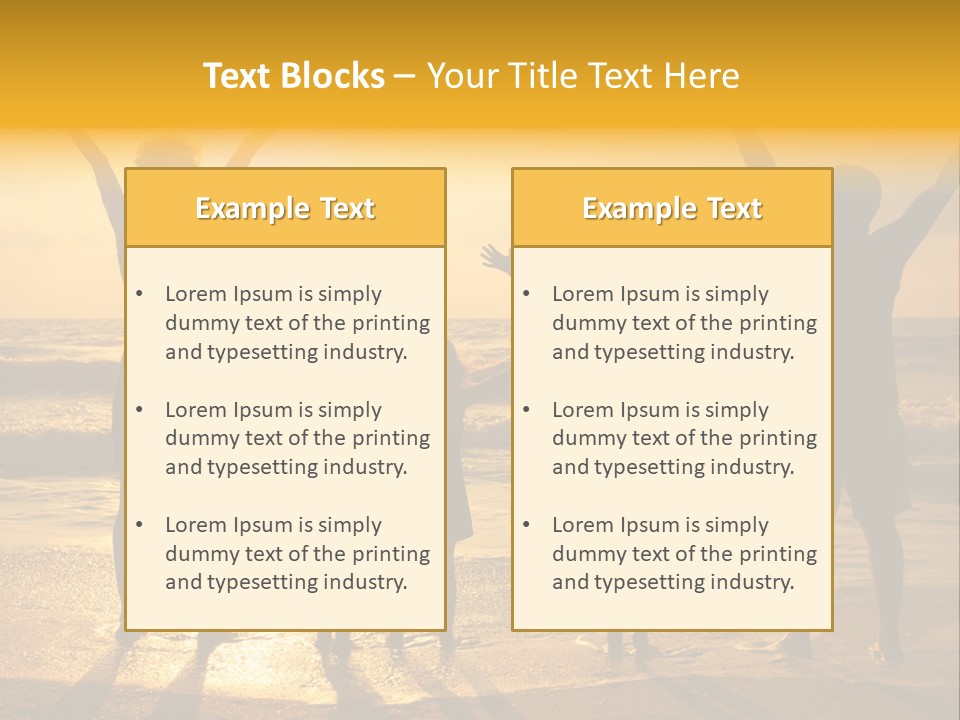 Freedom Happy Father PowerPoint Template