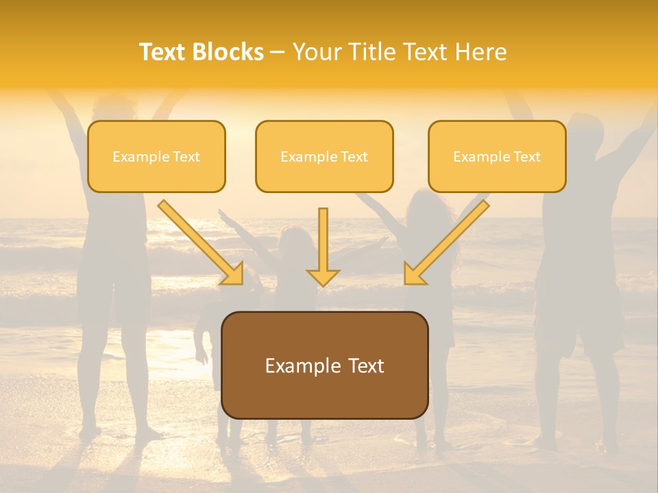 Freedom Happy Father PowerPoint Template