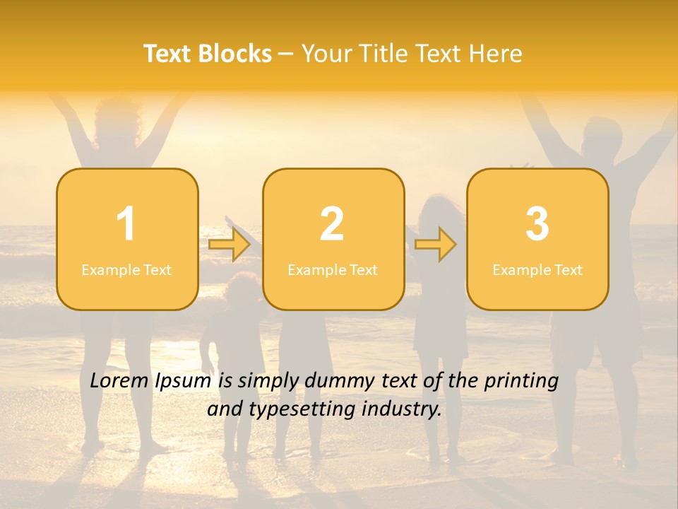 Freedom Happy Father PowerPoint Template