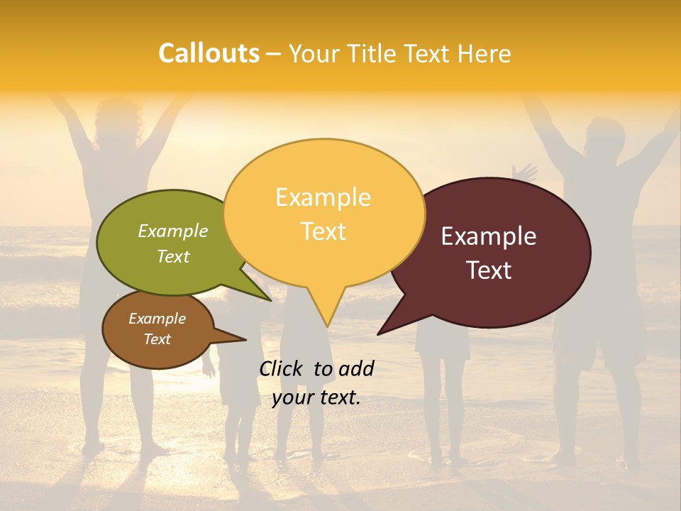 Freedom Happy Father PowerPoint Template