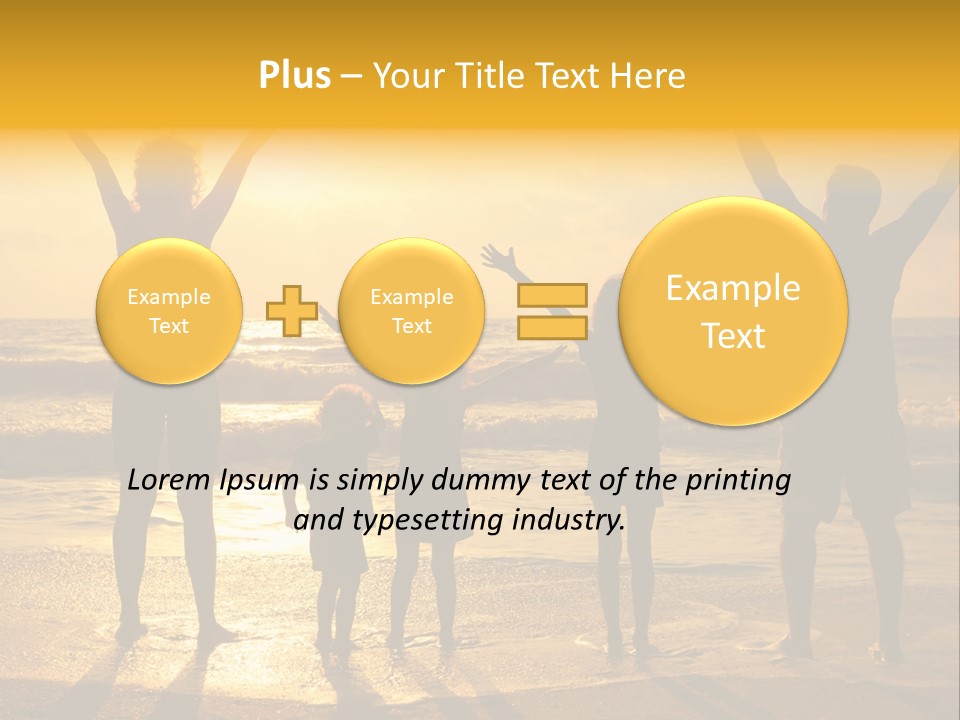 Freedom Happy Father PowerPoint Template