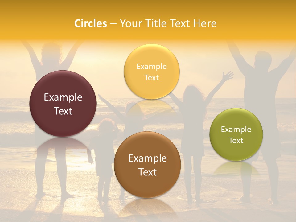 Freedom Happy Father PowerPoint Template