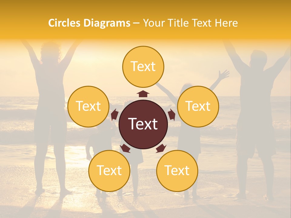 Freedom Happy Father PowerPoint Template