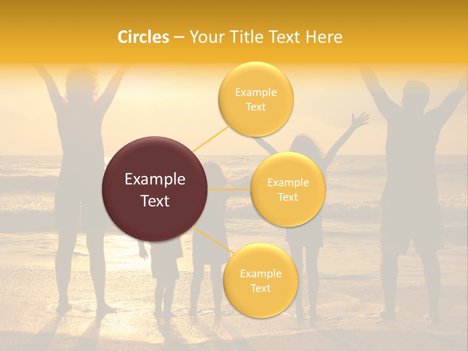 Freedom Happy Father PowerPoint Template