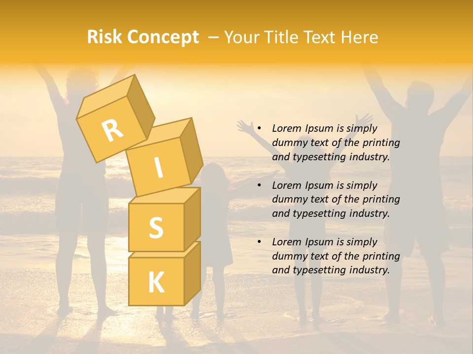 Freedom Happy Father PowerPoint Template