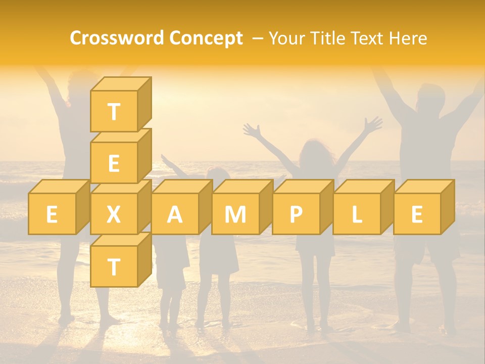 Freedom Happy Father PowerPoint Template