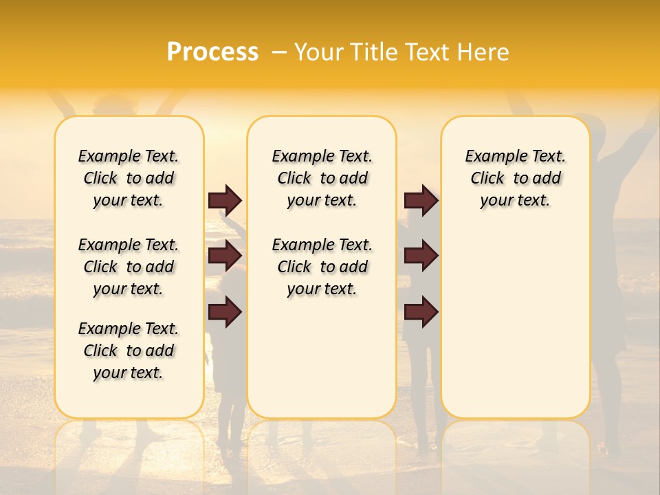 Freedom Happy Father PowerPoint Template