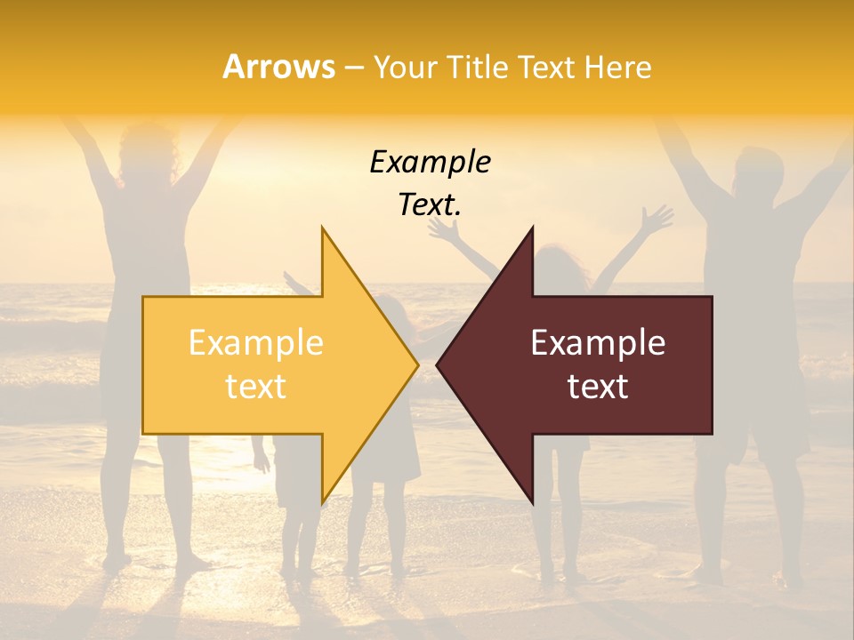 Freedom Happy Father PowerPoint Template